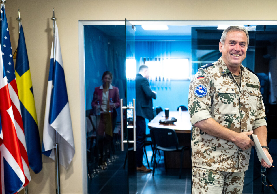 BELIGGENHET: Oberst Norbert Hess trekker frem Georgias beliggenhet ved Svartehavet som nyttig for Nato, dersom landet blir medlem.