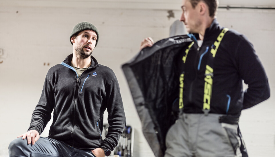 MÅ VENTE TIL DESEMBER: Richard Skarpaas (37) og Joachim Huseby Hellsten (33) jobber i Forsvaret og har lenge gledet seg til ørkenrally.