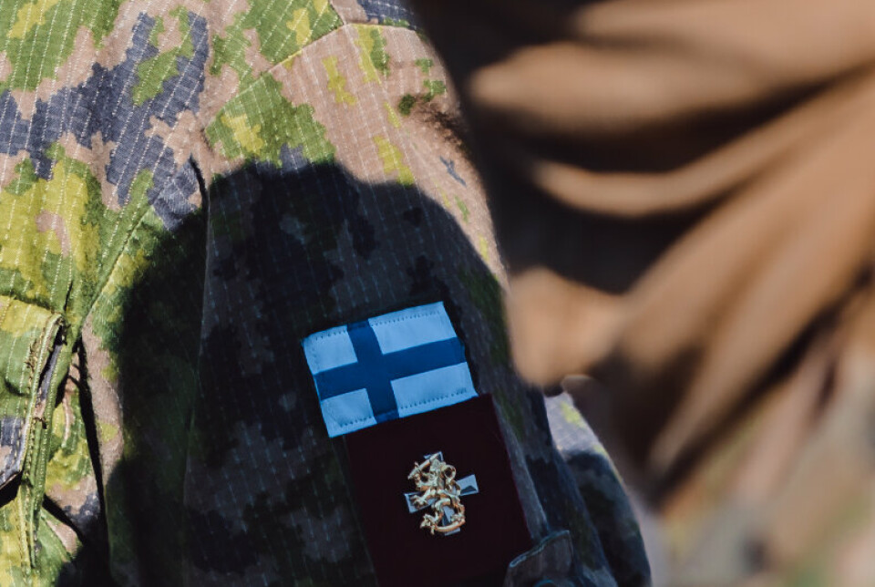 FULLFØRT: 2022 ble et rekordår for det finske forsvaret.