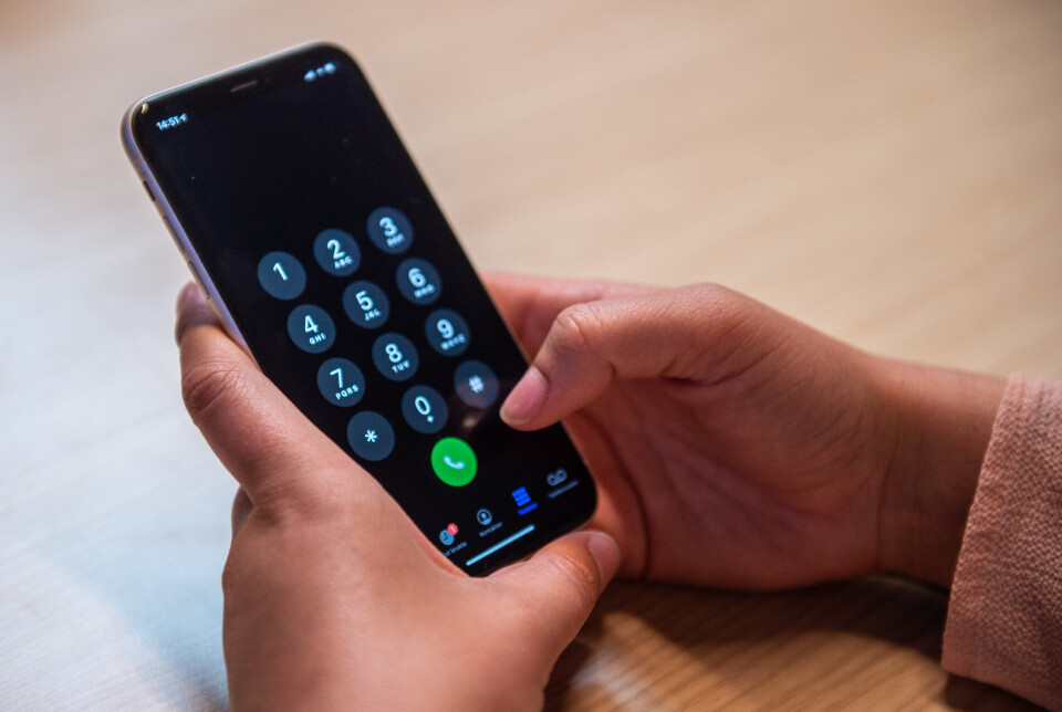 KAN UNNGÅS: Hvis du ikke ønsker Nødvarsel, kan man enten skru av telefonen eller sette den i flymodus.