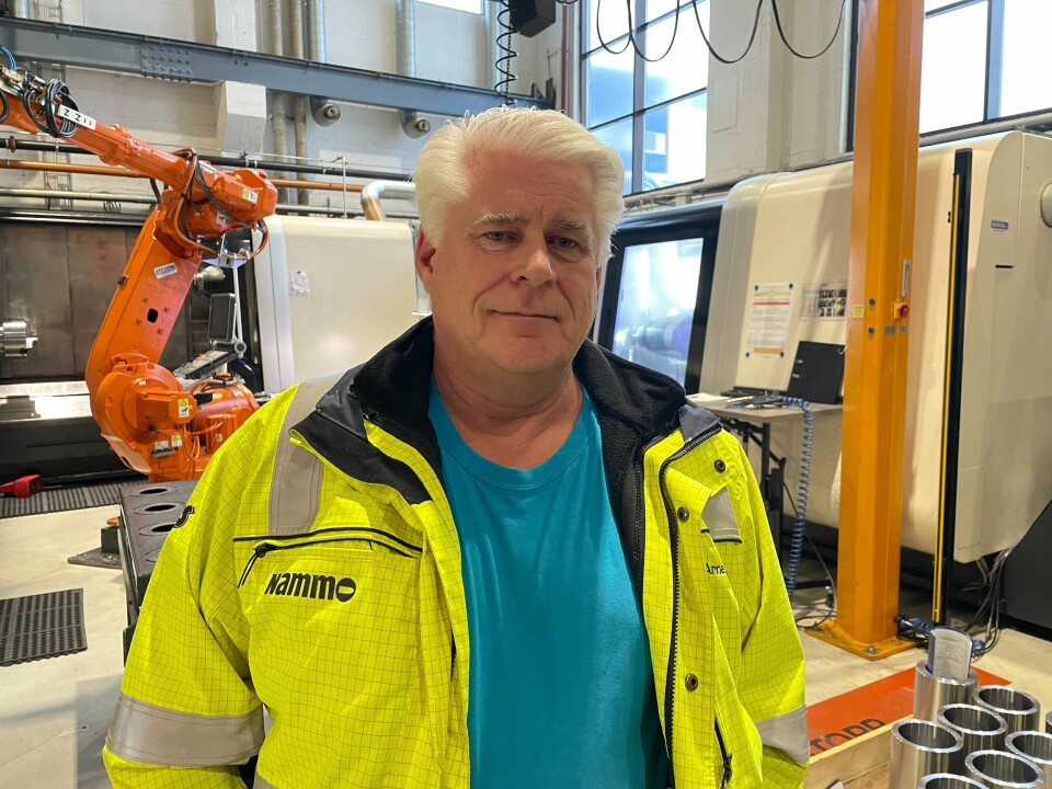 PROSESSTEKNIKER: John Arne Børresen jobber for Nammo på Raufoss.