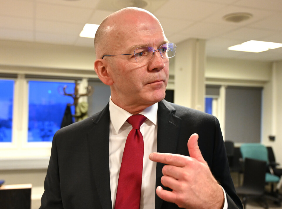 FORSVARER: Christian Lundin er en av vaktsjefens to forsvarere.
