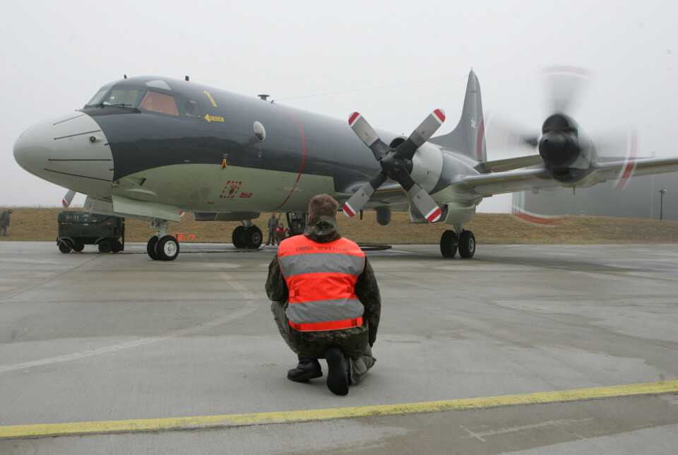 TYSK ORION: Det tyske orion-flyet var av typen P-3. Bildet er av Orion P-3C fra 2005.