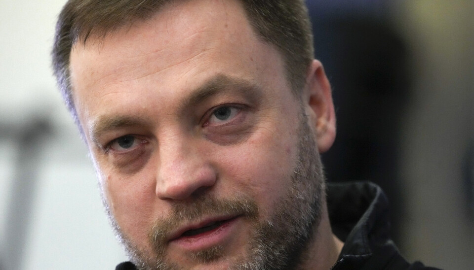OMKOM: Ukrainas innenriksminister Denys Monastyrskyj omkom i helikopterstyrten utenfor Kyiv onsdag.