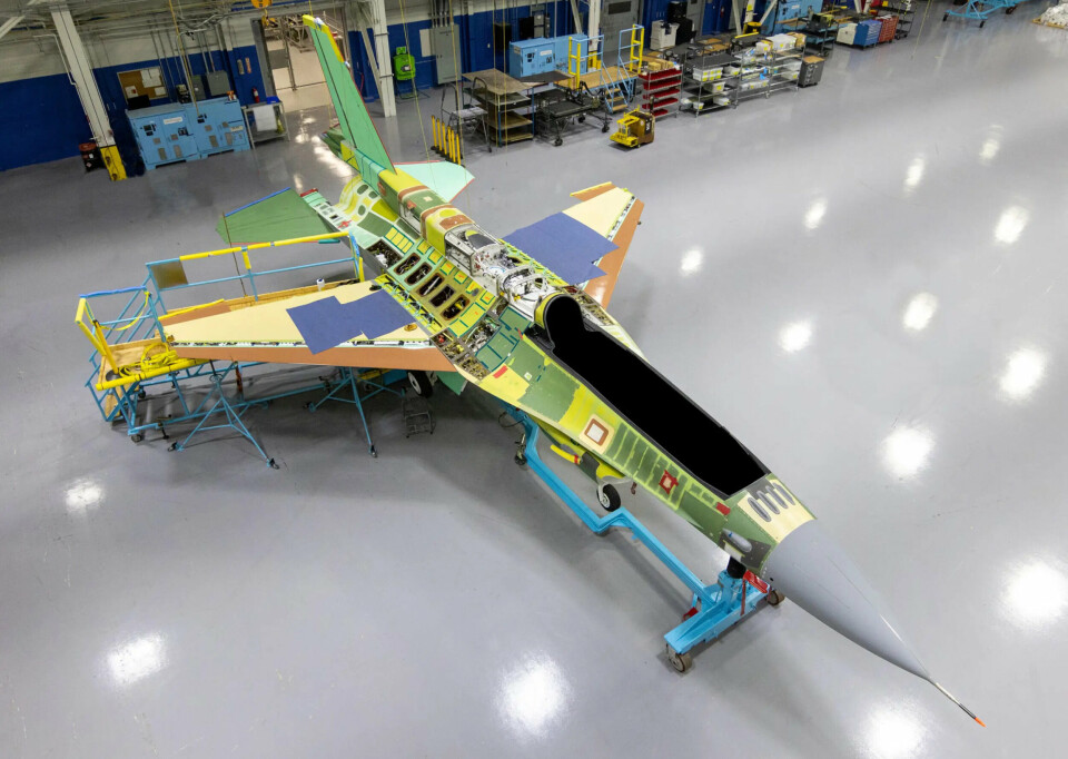 OPPGRADERT: Den nye F-16 konfigurasjonen kommer med en rekke oppgraderinger.