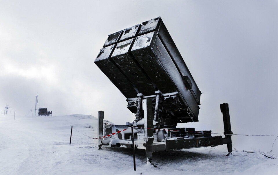 KRITISK: Avanserte og kostbare bakke-til-luft-missiler kan være nøkkelen til ukrainsk luftherredømme. Bildet viser NASAMS i Norge.