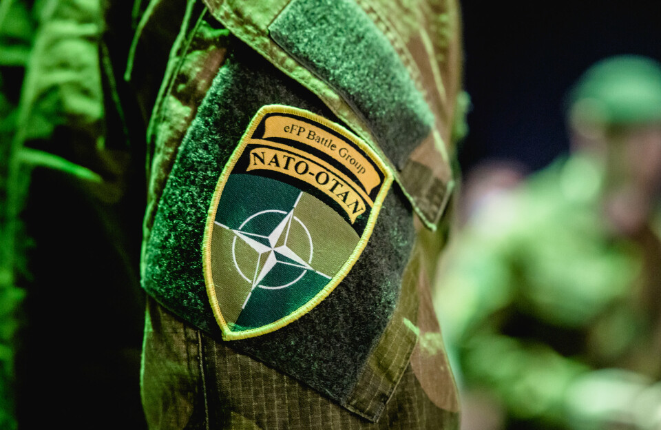 NATO: Soldatene i EFP 13 har siden nyttår løst oppdrag i Litauen, fredag fikk skryt for sin innsats på Gardermoen.