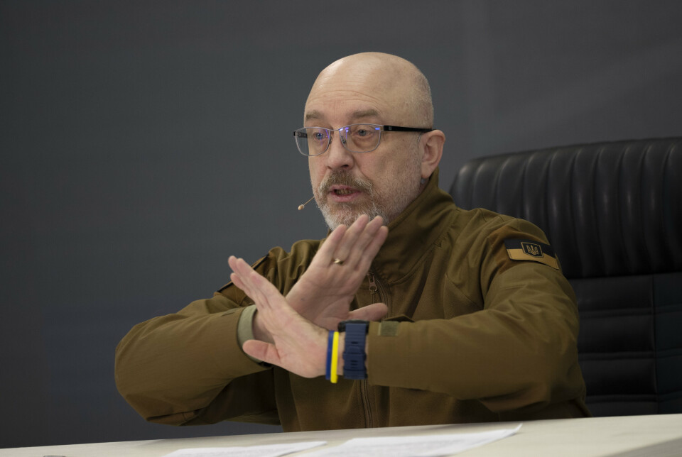 – Ingen tjenestemann blir i jobben for alltid, sa forsvarsminister Oleksij Reznikov kort tid før det ble gjort kjent at han flyttes til en annen ministerpost.