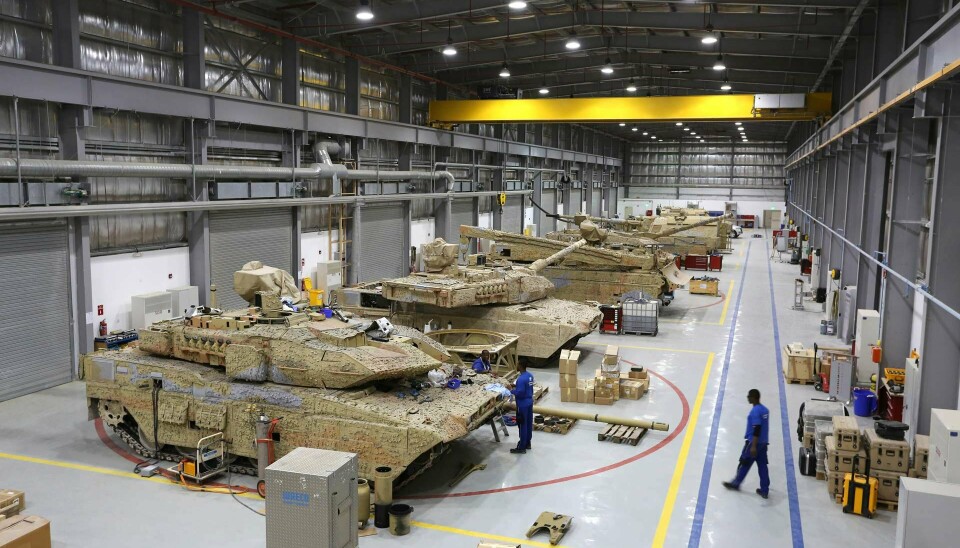 TYSKLAND: Den tyske industrigiganten KMW opplyser til Forsvarets forum at de i dag lager stridsvogner til Ungarn og den tyske hæren, men at de er fleksible.