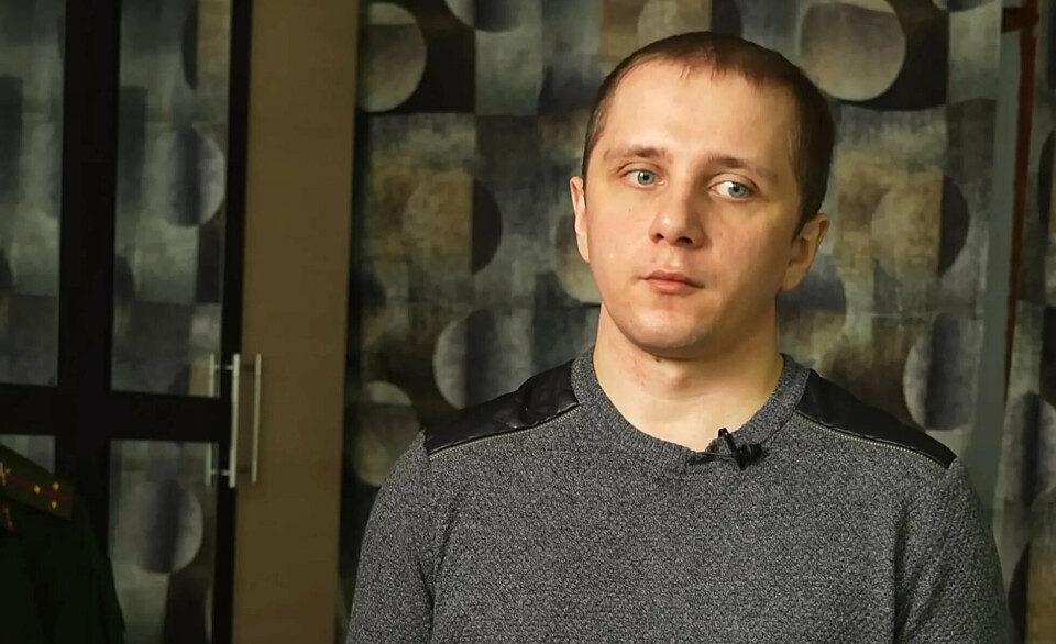 LØYTNANT: Dmitrij Vasilets ble sendt til Ukraina i februar i fjor. Etter første permisjon nektet han å reise tilbake.
