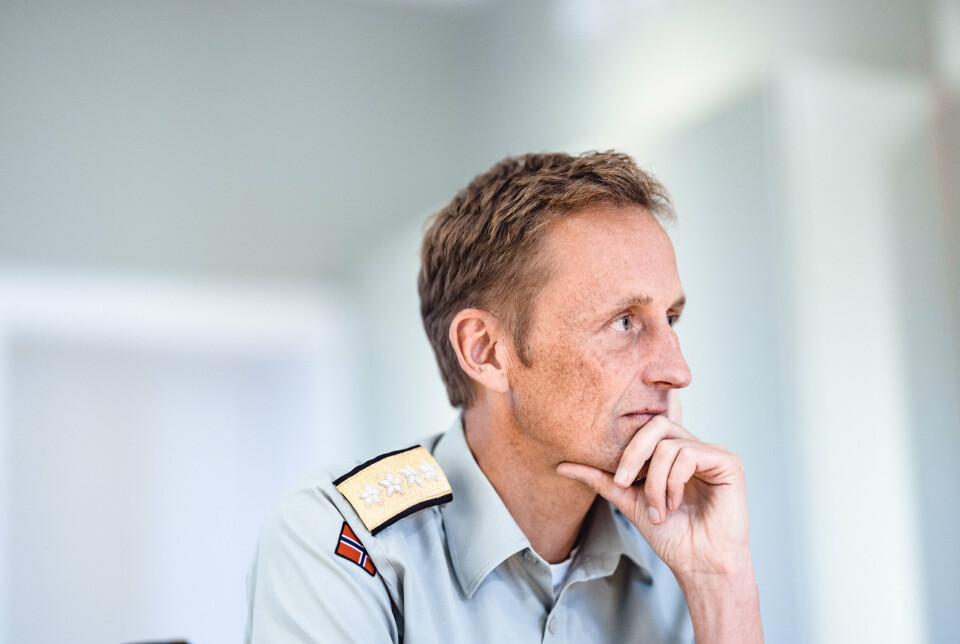 MÅ HANDLE: TVO forventer at forsvarssjef Eirik Kristoffersen og resten av Forsvarets ledelse tar umiddelbare grep.