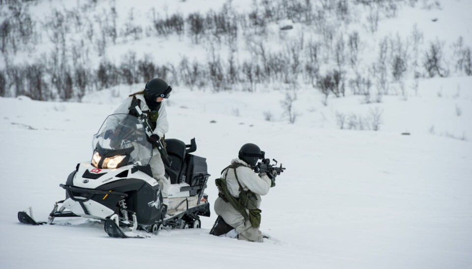 Høsten 2021 gjenetablerte Försvarsmakten Norrlands dragonregemente, K 4, i Arvidsjaur. Dette er små enheter som opererer i krevende omgivelser. Totalt er K 4 200 personer. Illustrasjonsfoto.