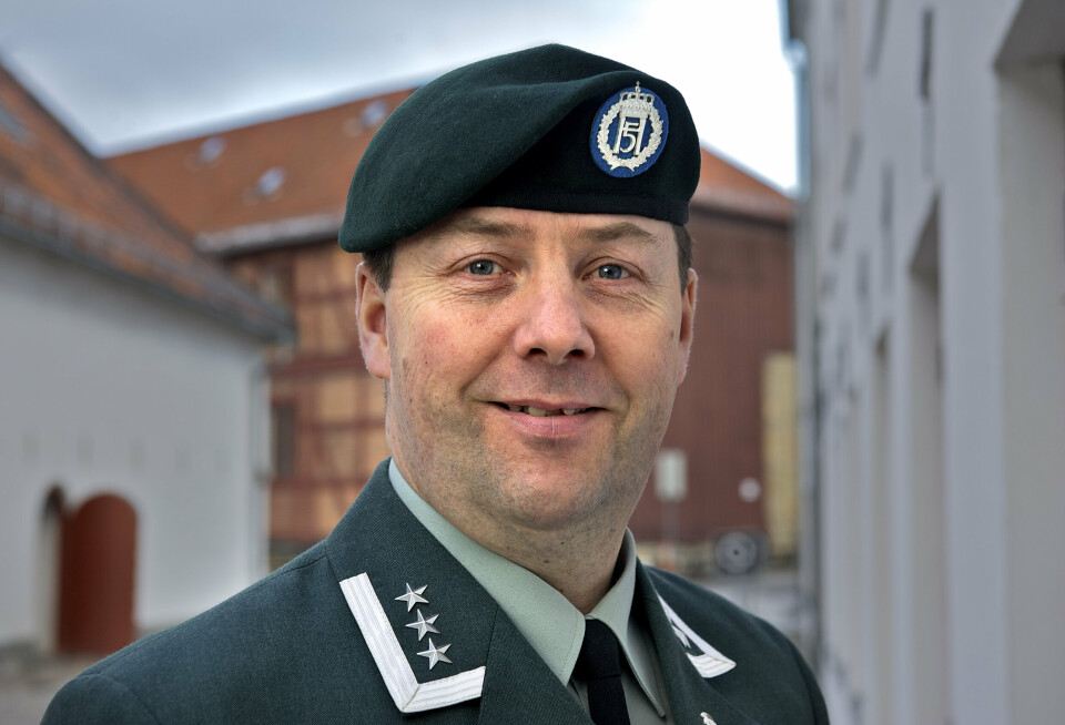 BAKGRUNN FRA FORSVARET: Leif Petter Sommerseth i kongens klær i 2013.