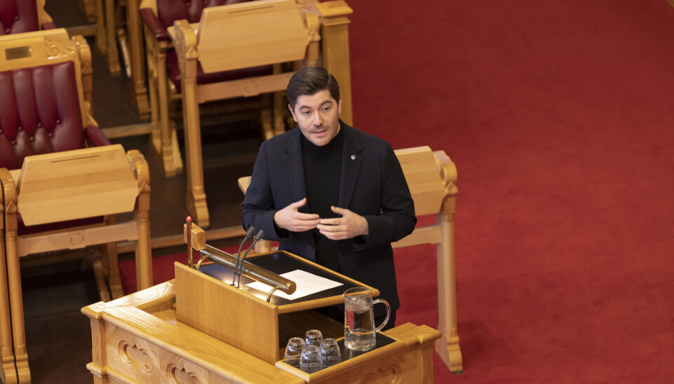 TIDLIGERE TVO: Grunde Almeland (V) har tidligere vært tillitsvalgt i Forsvaret.