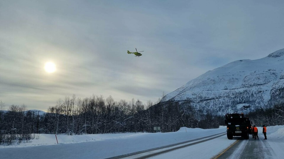 ULYKKE: Framover vil det bli øvingsaktivitet langs vei i forbindelse med vinterøvelsen Joint Viking i Troms.