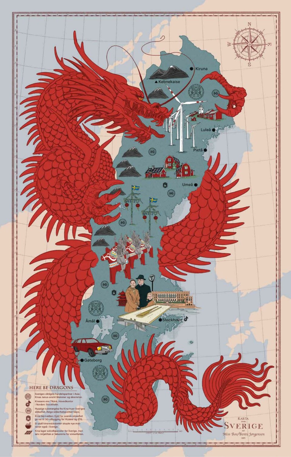 DRAGEN: Kina er Sveriges største handelspartner i Asia.