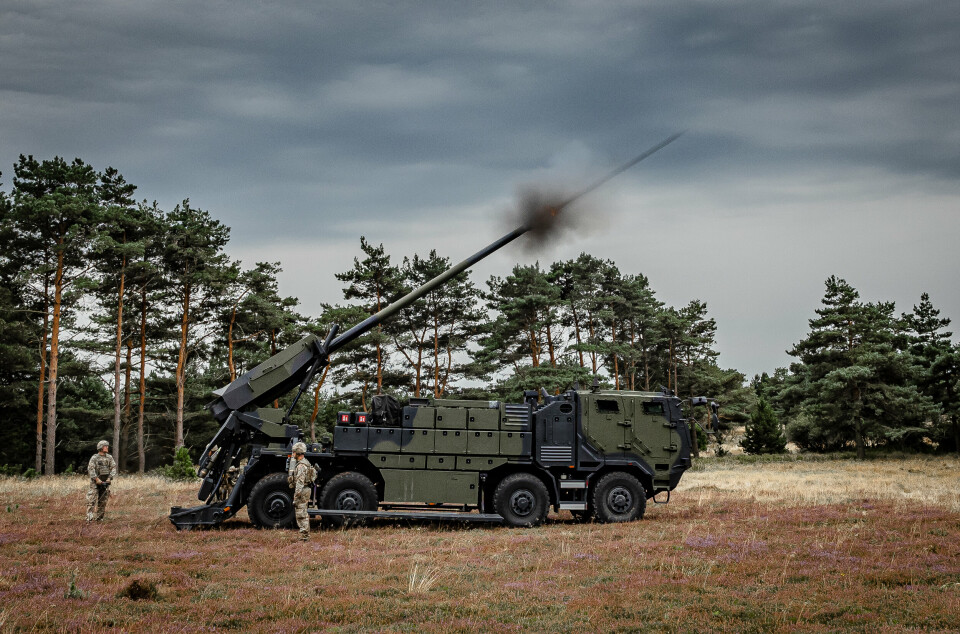 CAESAR: Danmark har gott 19 CAESAR artillerisystemer til Ukraina.