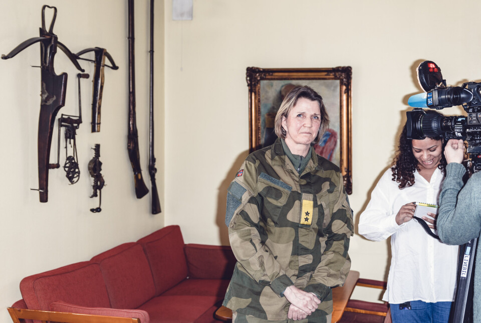 OPPLYST DEBATT: Generalmajor Elisabeth Michelsen skal i sin nye stilling lede et team som følger opp og støtter Forsvarets arbeid mot mobbing og seksuell trakassering (MOST).