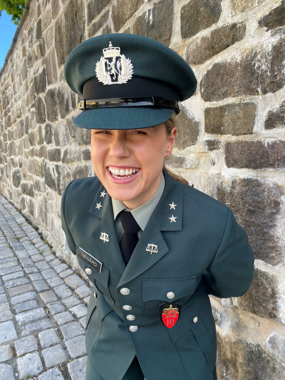 AKADEMIKER: Negård har vært vernepliktig jurist. I dag er hun fortsatt jurist i Forsvaret, men sivilt ansatt.
