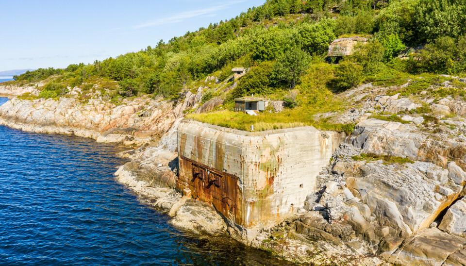 SØRVIKNES: Torpedobatteriet ble anlagt av tyskerne som en utvidelse av de opprinnelige Agdenes befestninger for å hindre fienden i å trenge inn gjennom Trondheimsfjorden.