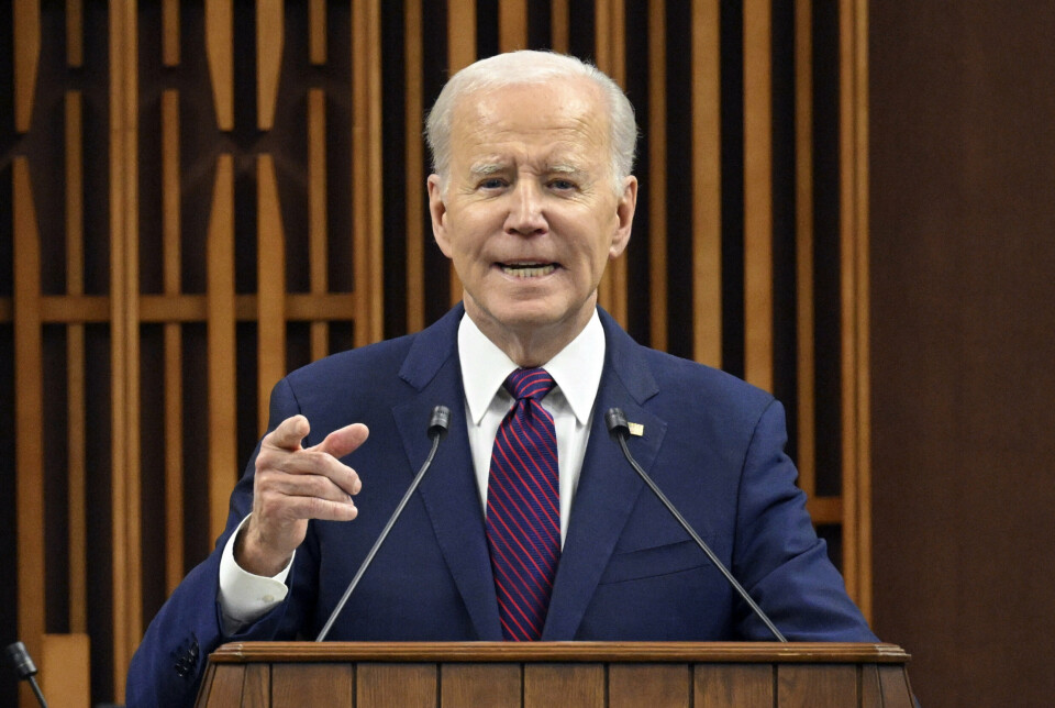 MÅ BESKYTTE: USAs president Joe Biden, som fredag besøkte Canada, sier at USA ikke er ute etter noen konflikt med Iran, men at landet må beskytte sine egne folk med handlekraft når de blir angrepet.
