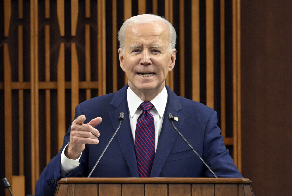 MÅ BESKYTTE: USAs president Joe Biden, som fredag besøkte Canada, sier at USA ikke er ute etter noen konflikt med Iran, men at landet må beskytte sine egne folk med handlekraft når de blir angrepet.