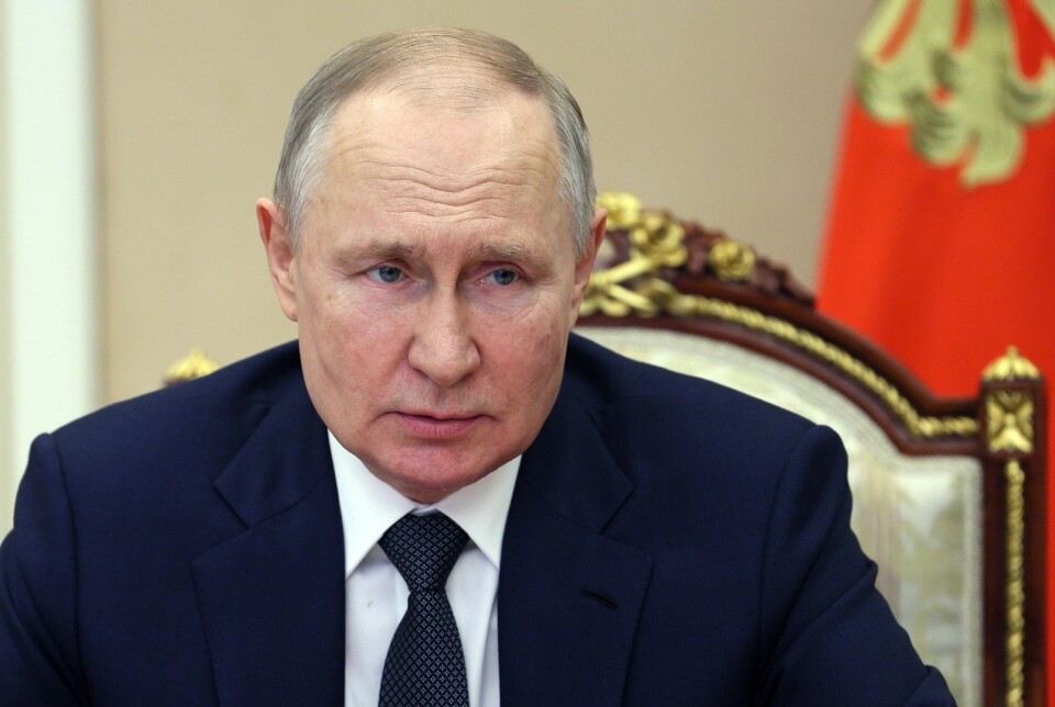 President Vladimir Putin sier at Russland vil utplassere taktiske atomvåpen i Belarus