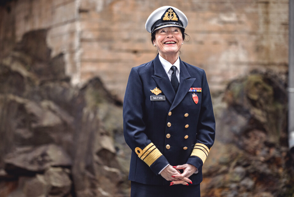 Intervju med sjef for Forsvarsstaben viseadmiral Elisabeth Natvig.