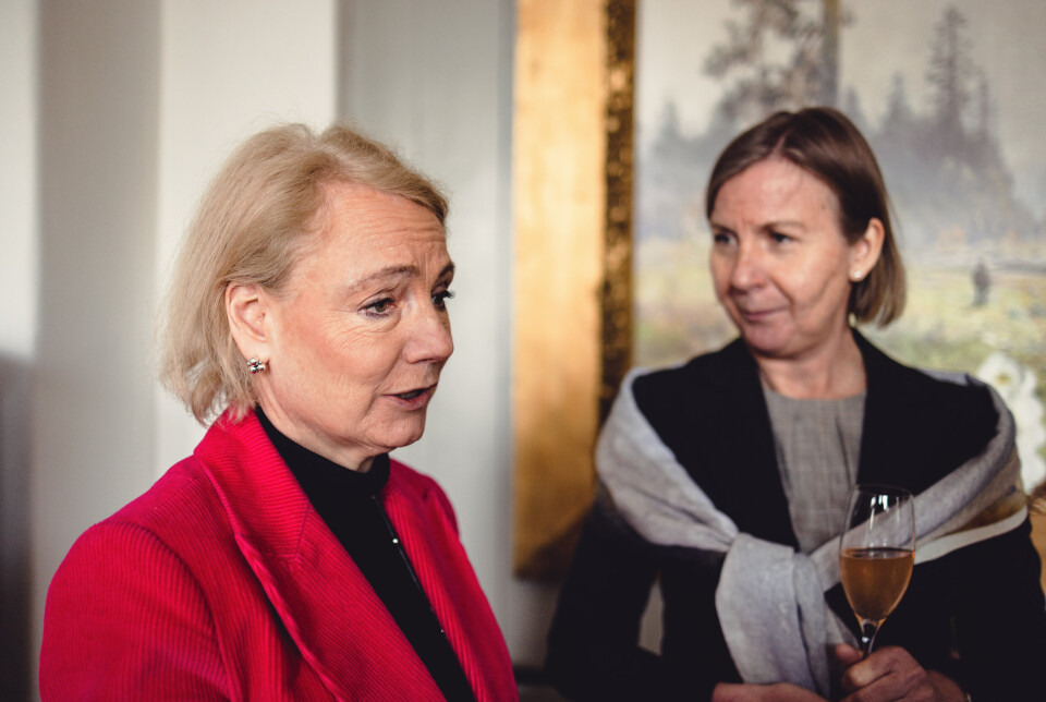 BEREDSKAP: Charlotte Petri Gornitzka er sjef for Myndigheten för samhällsskydd och Beredskap, mens Elisabeth Aarsæther er sjef for Direktoratet for samfunnssikkerhet og beredskap.