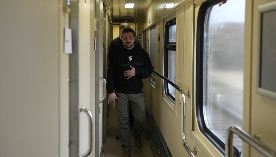 ETTERLYSER VÅPEN: Ukrainas president Volodymyr Zelenskyj venter på at alle våpen som er lovet Ukraina skal bli levert.