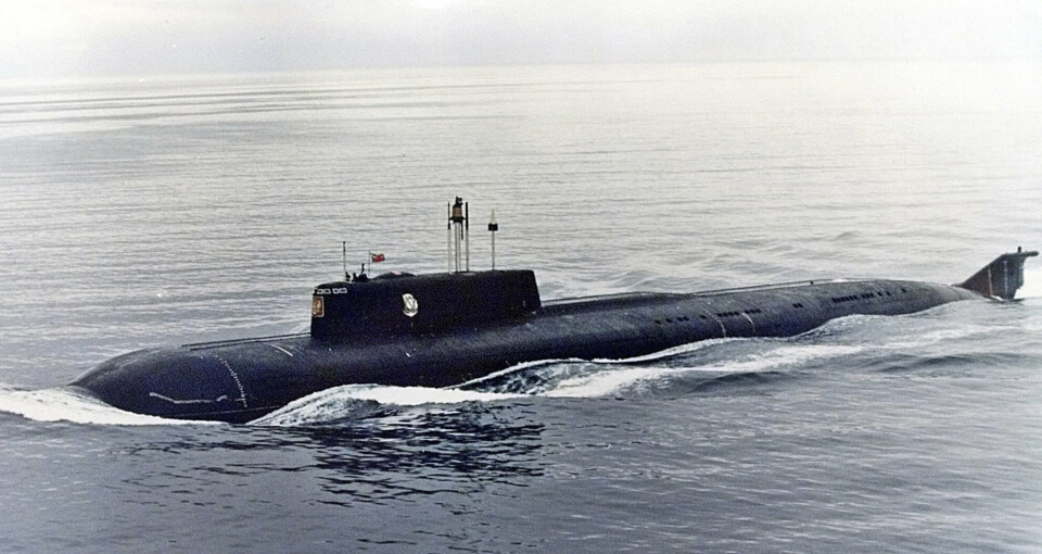 SANK: K-141 Kursk var en russisk atomubåt av klassen Oscar-II, som deltok i en marineøvelse i Barentshavet da ulykken inntraff.