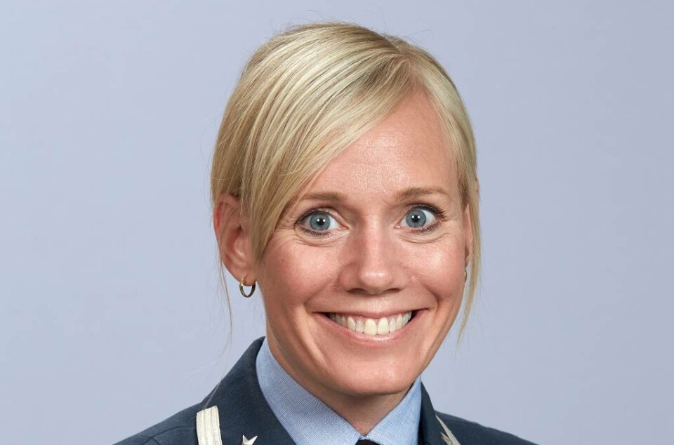 TALSPERSON: Oberstløytnant Stine Barclay Gaasland skal vikariere som forsvarssjefens pressetalsperson frem til høsten.