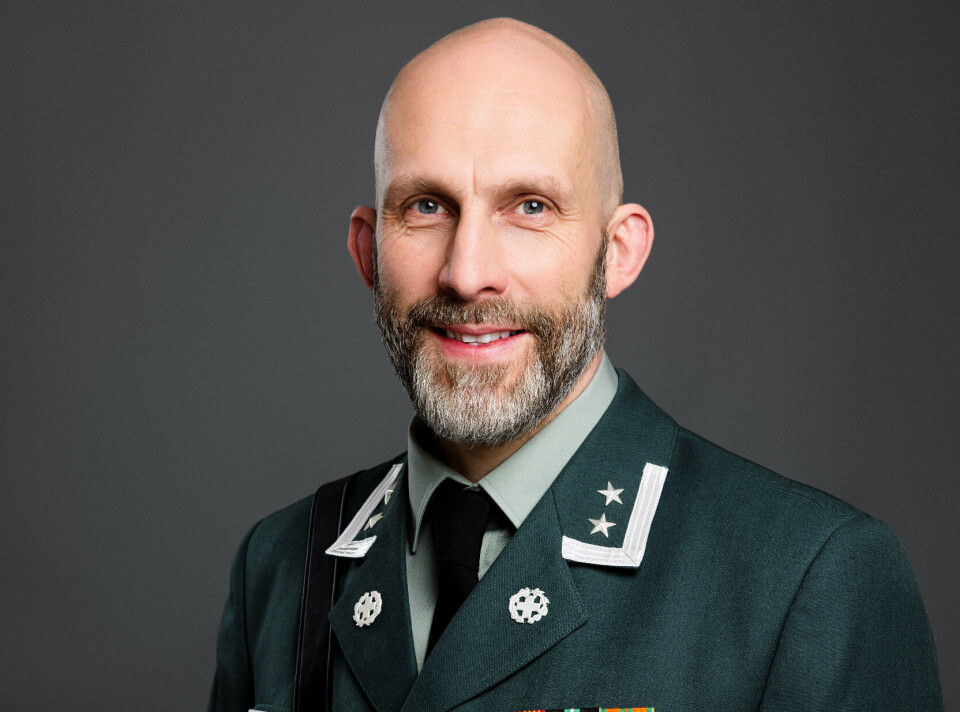IMPS: Oberstløytnant Alexander Flaata har nylig tatt over som sjef for Institutt for militærpsykiatri og stressmestring.