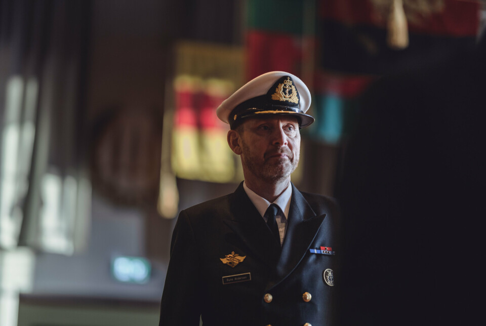 ADMIRAL: Rune Andersen er sjef for Sjøforsvaret.
