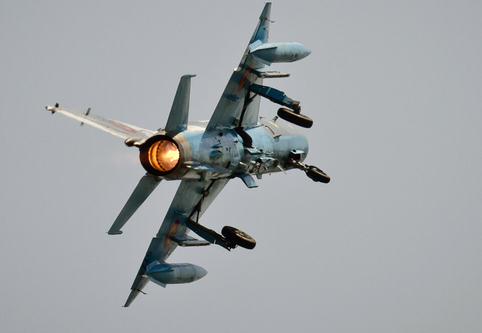 FLYVENDE KISTE: Et rumensk MiG-21 på vingene. Flytypen har vært utsatt for en rekke ulykker, og omtales som flyvende kister.