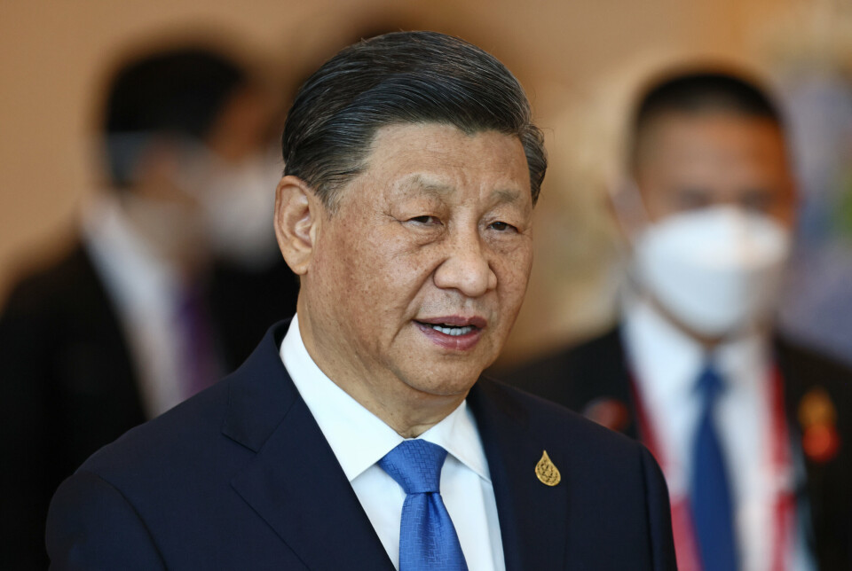 KINA: Kinas president Xi Jinping under et toppmøte i Bangkok i Thailand i november.