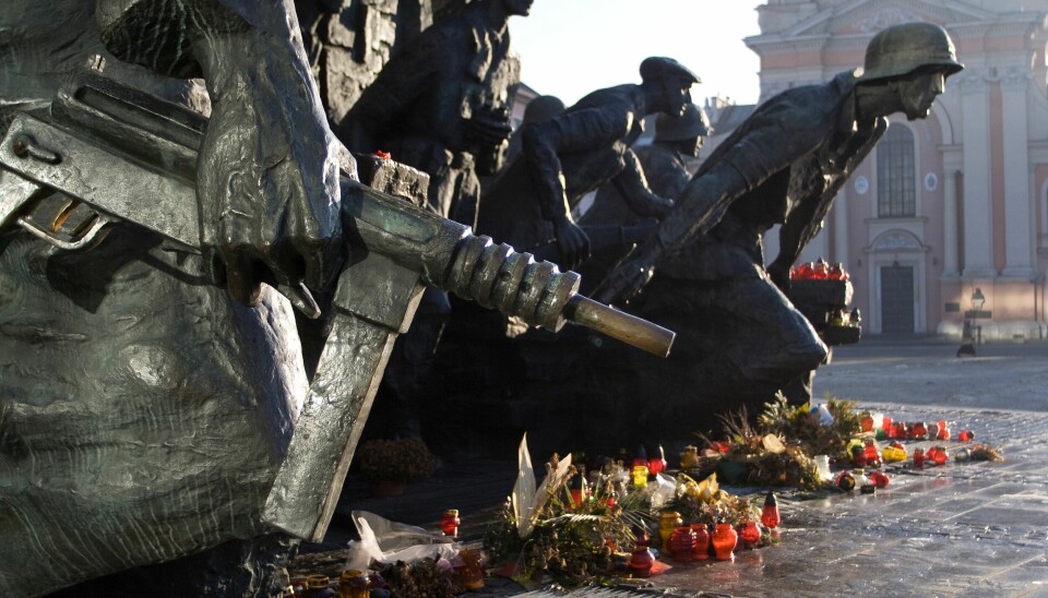 WARSZAWA: Monument over oppstanden i Warszawa i 1944. Etter 63 dages kamp og store sivile tap kapitulerte polakkene, og tyskerne raserte store deler av Warszawa. Den røde armé og Sovjetunionen tok kort tid etter kontroll over byen, og innledet med det 45 års sovjetisk regime i Polen, ifølge Store norske leksikon. Illustrasjonsfoto.