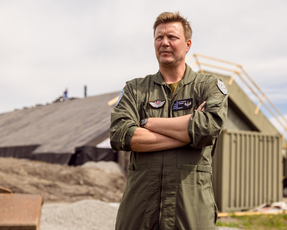 Helikopter truffet av laser – kan gi varig skade