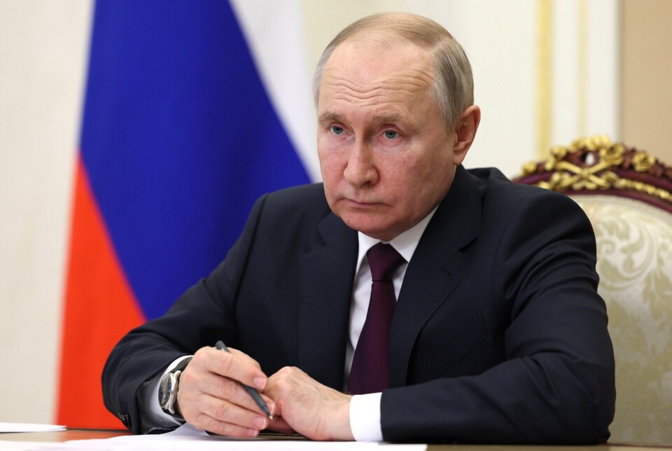 PUTIN UNDER PRESS: Under økende vestlig press kan et isolert regime som styres av – og dyrker – fiendebilder, utvikle seg i retning av en form for undergangsstemning.