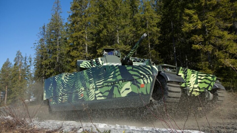 STORMPANSERVOGN: Tsjekkia kjøper 246 CV90 av typen MKIV.