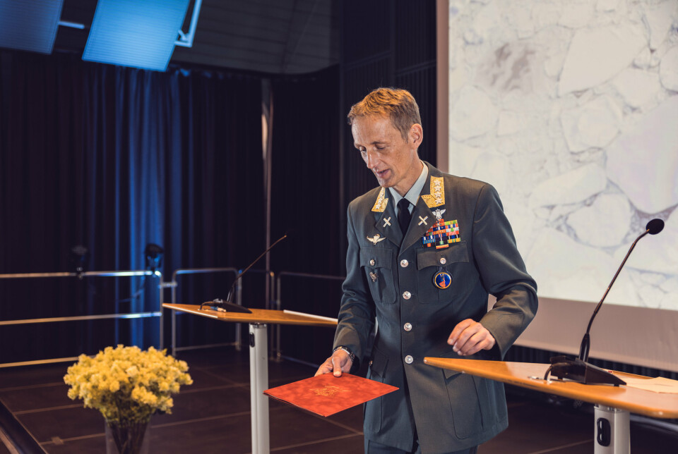 PRESSEKONFERANSE: Forsvarssjef Eirik Kristoffersen la onsdag frem sitt fagmilitære råd.