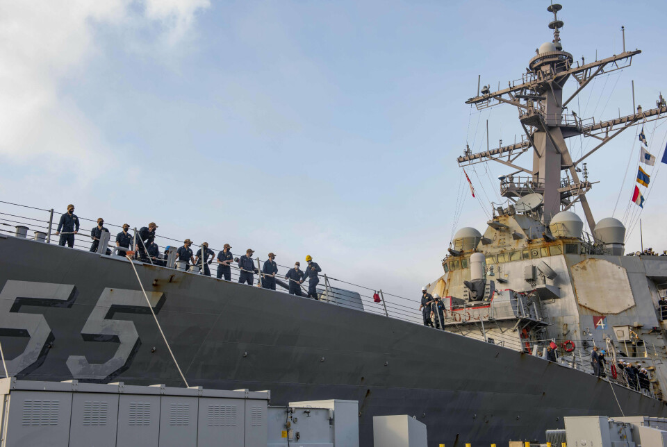 USS STOUT: Den amerikanske destroyeren USS Stout får nå en ny skipssjef.
