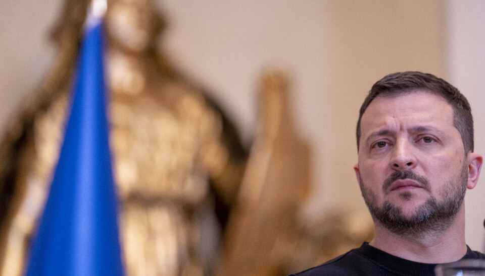 I GANG: Ukrainas president Volodymyr Zelenskyj bekrefter at den lenge varslede ukrainske offensiven er i gang.