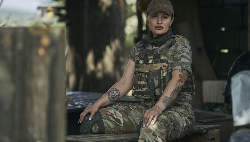 DONETSK: En ukrainsk soldat i nærheten av Bakhmut i Donetsk-regionen, 12. mai 2023. Illustrasjonsfoto.