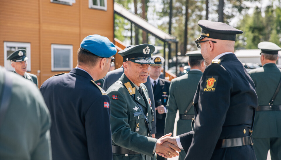 SKIFTE: Frode Ommundsen tok over som sjef for Heimevernet 12. juni 2023.