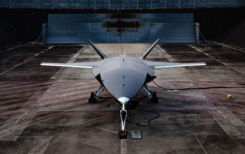 DRONE: Boeings Air Power Teaming System (ATS) gjør test av motor i Australia. Illustrasjonsfoto.