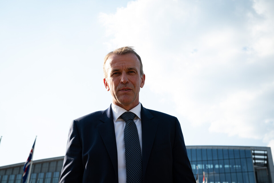 KLOKERE: Administrerende direktør i Kongsberg Defence & Aerospace, Eirik Lie er blant representantene fra forsvarsindustrien under ministermøtet i Brussel denne uken.