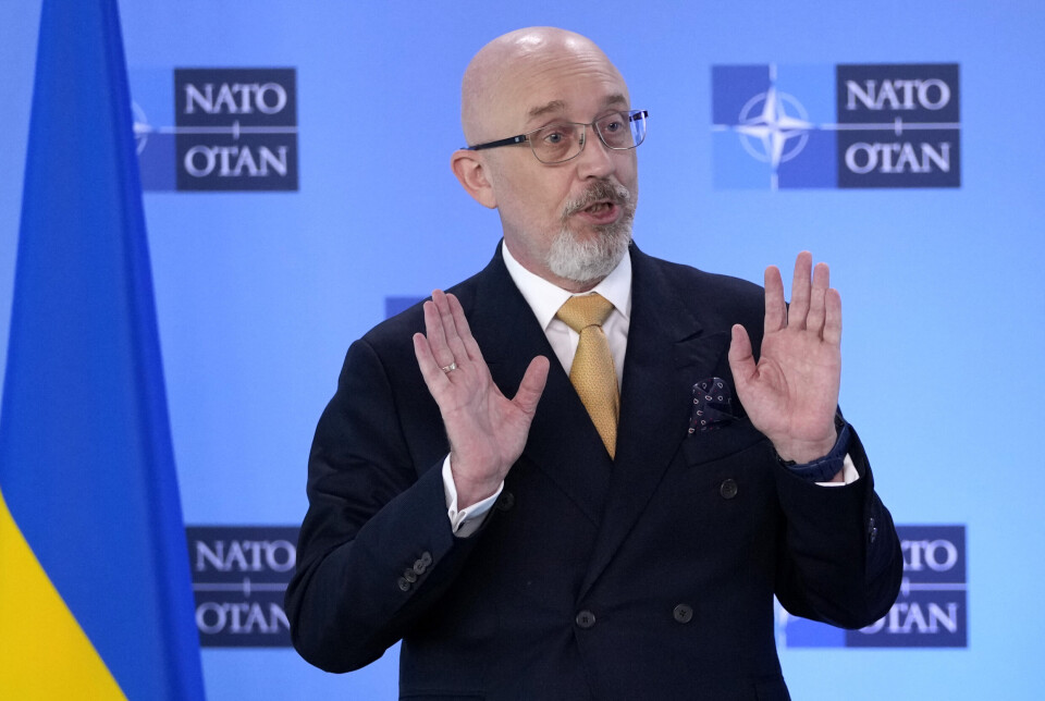 FORVENTNINGER: Oleksij Reznikov har klare forventingner til Nato når alliansen samles til toppmøte i Vilnius i juli.
