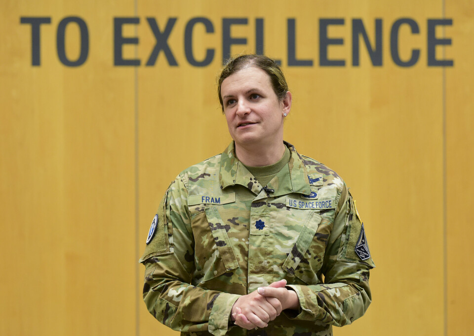 AIR FORCE: Prior to the establishment of the Space Force, Fram was a service member in the U. S. Air Force.