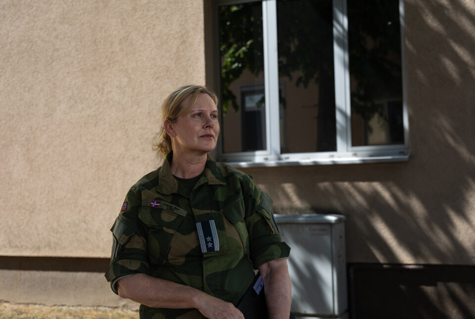 TYSKLAND: Siv Sundt er Forsvarets liaison til Security Assistance Group Ukraine (SAG-U) i Wiesbaden, Tyskland. I Wiesbaden sitter liaisoner fra 23 forskjellige land og koordinerer militære donasjoner til Ukraina.